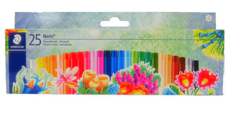 CAJA CRAYON PASTEL 25 COL