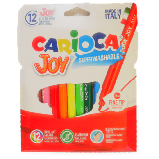 [3CARMARJ12] MARCADORES 12 COLORES JUMBO CA