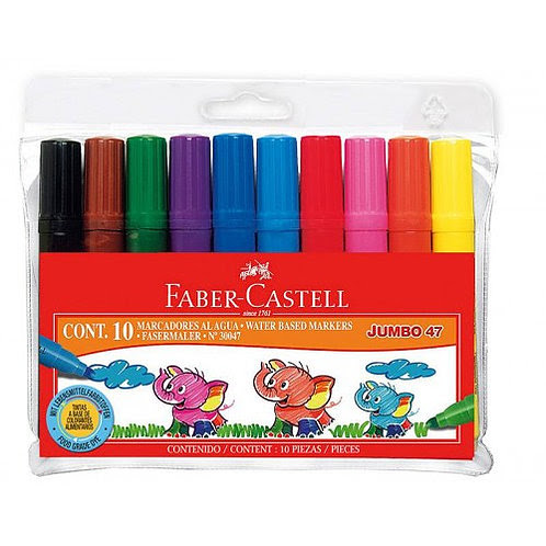 [3LSOM10CFC] MARCADORES 10 COLORES JUMBO FC